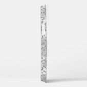 Coques Case-Mate iPhone Cute Silver Cheetah Leopard Motif d'impression (Verso / Droite)