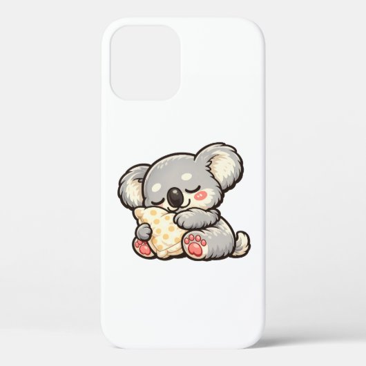 Coques Case-Mate iPhone Cute Sleeping Koala with Pillow (Verso)
