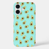 Coques Case-Mate iPhone Cute Smiling Kawaii Avocado Motif (Verso)