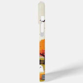 Coques Case-Mate iPhone Cute vache d'Halloween et ferme (Verso / Gauche)