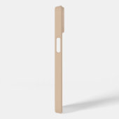 Coques Case-Mate iPhone Cute vache Highland avec nom (Verso / Droite)
