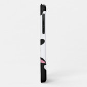 Coques Case-Mate iPhone Cute Vache Laitière Vaches Noir Blanc Motif (Dos/Gauche)