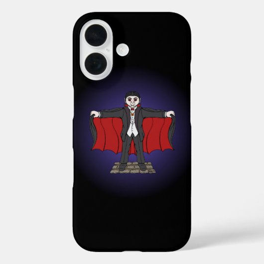 Coques Case-Mate iPhone Cute Vampire/Dracula (Verso)
