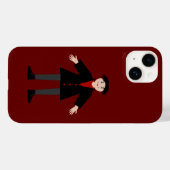 Coques Case-Mate iPhone Cute Vampire Halloween (Verso (horizontal))