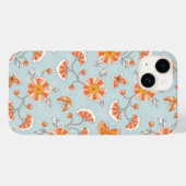 Coques Case-Mate iPhone Cute Vintage  Papillon Motif (Verso (horizontal))