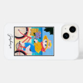 Coques Case-Mate iPhone Cute White Chat Souris Meilleurs Amis Nom du vélo (Verso (horizontal))