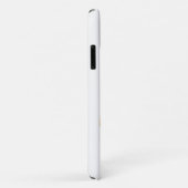 Coques Case-Mate iPhone Cute White Kitten on Moon iPhone / iPad case (Dos/Droite)