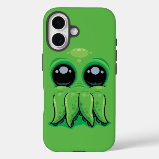 Coques Case-Mate iPhone Cuthulhu Mignon Visage de Cthulhu (Verso)