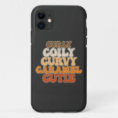 Coques Case-Mate iPhone Cutie Caramel Curly Curly (Dos)