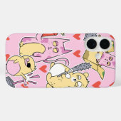 Coques Case-Mate iPhone Cuties chaotiques Amour & Mayhem (Verso (horizontal))