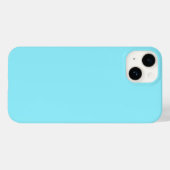 Coques Case-Mate iPhone Cyan Abstrait Arrière - plan (Verso (horizontal))