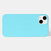 Coques Case-Mate iPhone Cyan Abstrait Arrière - plan (Verso (horizontal))