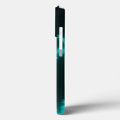 Coques Case-Mate iPhone Cyan Snowflake Fractal (Verso / Gauche)