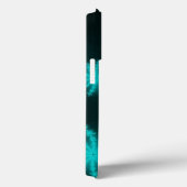Coques Case-Mate iPhone Cyan Snowflake Fractal (Verso / Droite)