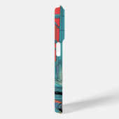 Coques Case-Mate iPhone "Cyber Buff Dog – Retro Anime Robot Warrior" (Verso / Droite)