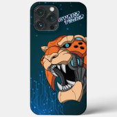 Coques Case-Mate iPhone Cyber Tiger | (Verso)