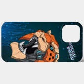 Coques Case-Mate iPhone Cyber Tiger | (Verso (horizontal))