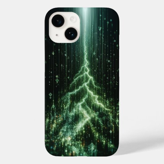 Coques Case-Mate iPhone Cybernetic Lightning Bolt Phone Case - Glowing  (Verso)