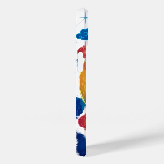 Coques Case-Mate iPhone Cyberpunk Moon Rabbit - Festival de mi-automne (Verso / Droite)