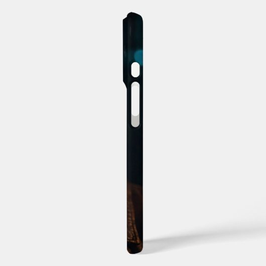 Coques Case-Mate iPhone Cyberpunk Neon Citrouille (Verso / Gauche)
