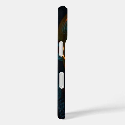 Coques Case-Mate iPhone Cyberpunk Neon Citrouille (Verso / Droite)