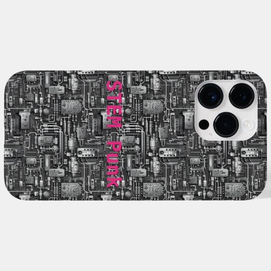 Coques Case-Mate iPhone Cyberpunk PCB Electronics Circuit Board Motif (Verso (horizontal))