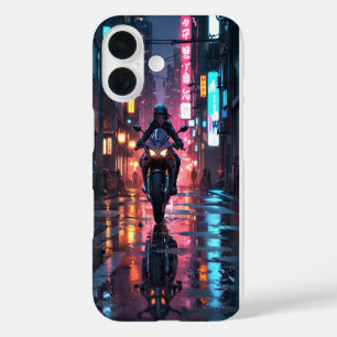 Coques iPhone 16 Cyberpunk Racer