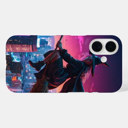 Coques Case-Mate iPhone Cyberpunk Witch (Verso (horizontal))