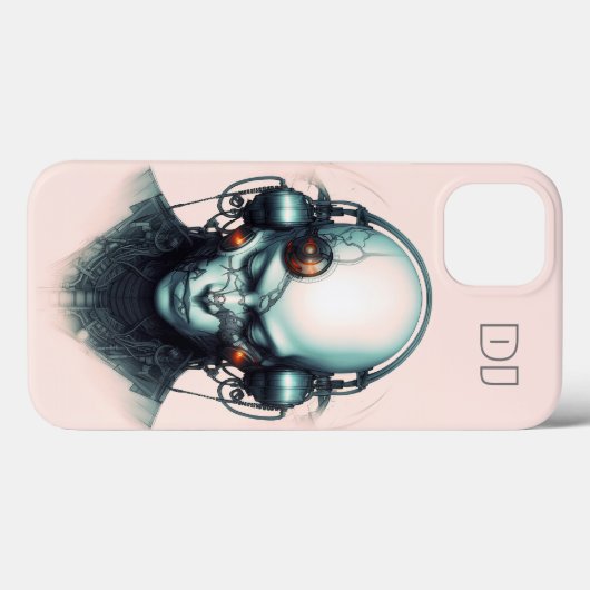 Coques Case-Mate iPhone Cyborg Cyberpunk Dj (Verso (horizontal))