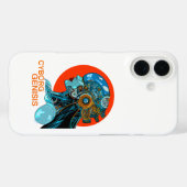 Coques Case-Mate iPhone Cyborg Genesis : La Naissance de l'Acier et de l'Â (Verso (horizontal))