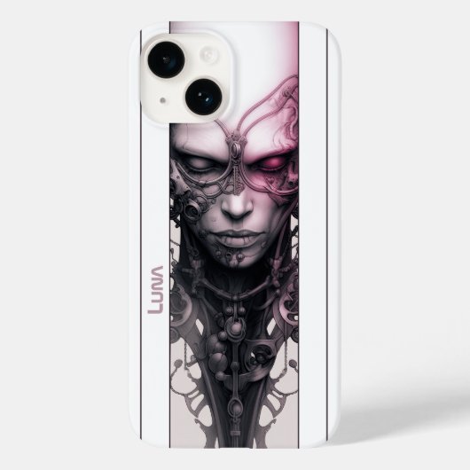 Coques Case-Mate iPhone Cyborg Girl Fantastic Artsy (Verso)