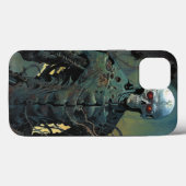 Coques Case-Mate iPhone Cyborg Skeleton Futuriste Science-Fiction (Verso (horizontal))