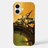 Coques Case-Mate iPhone CYBORG TITAN, DÉSERT HYPERION Science-fiction Scif (Verso)