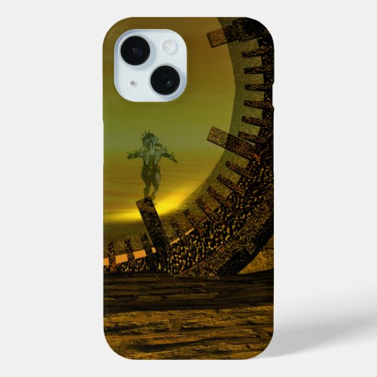 Coques Case-Mate iPhone CYBORG TITAN, DÉSERT HYPERION Science-fiction Scif (Verso)