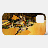 Coques Case-Mate iPhone CYBORG TITAN, DÉSERT HYPERION Science-fiction Scif (Verso (horizontal))