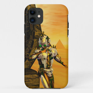Coque Case-Mate Pour iPhone CYBORG TITAN, DÉSERT HYPERION Science-fiction Scif