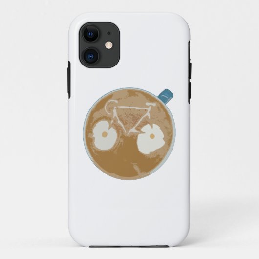 Coques Case-Mate iPhone Cyclisme Art Latte (Dos)