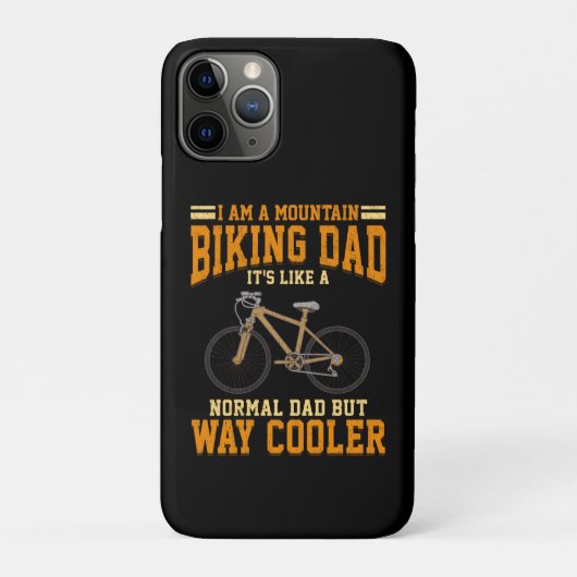 Coques Case-Mate iPhone Cyclisme Papa VTT Papa C'est normal (Dos)