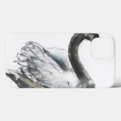 Coques Case-Mate iPhone Cygne (Verso (horizontal))
