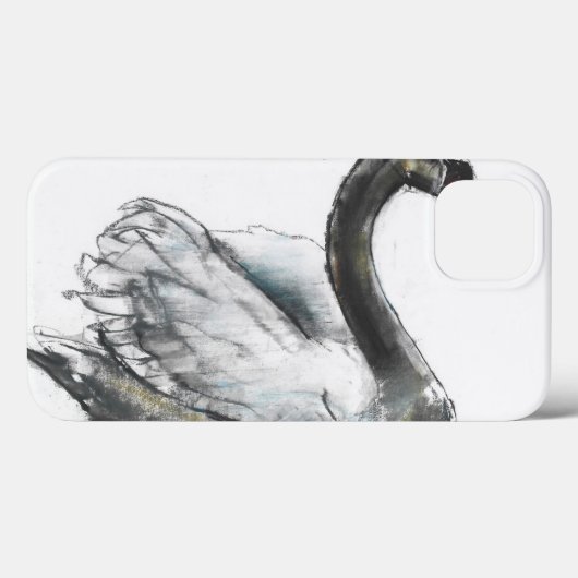 Coques Case-Mate iPhone Cygne (Verso (horizontal))