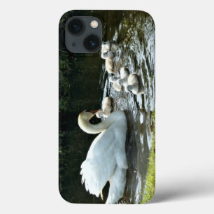 Case-Mate iPhone Case Cygne blanc avec poules