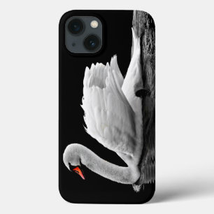 iPhone 13 Case Cygne blanc sur le lac