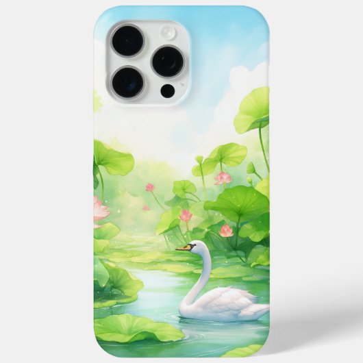 Coques Case-Mate iPhone Cygne Nature Étreinte (Verso)