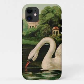 Etui iPhone Case-Mate Cygne vintage dans le lac