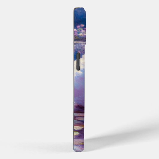 Coques Case-Mate iPhone Cygnet blanc avec Roses violets (Verso / Droite)