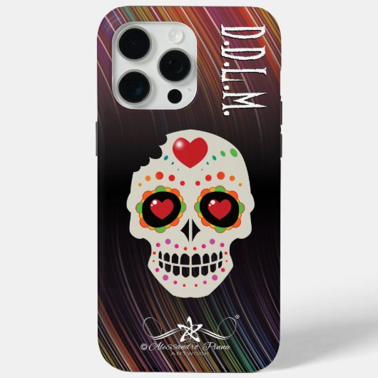 Coques Case-Mate iPhone D.D.L.M. Calavera (Verso)