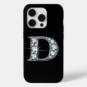 Coque iPhone 15 Pro D Faux Diamond Monogramme