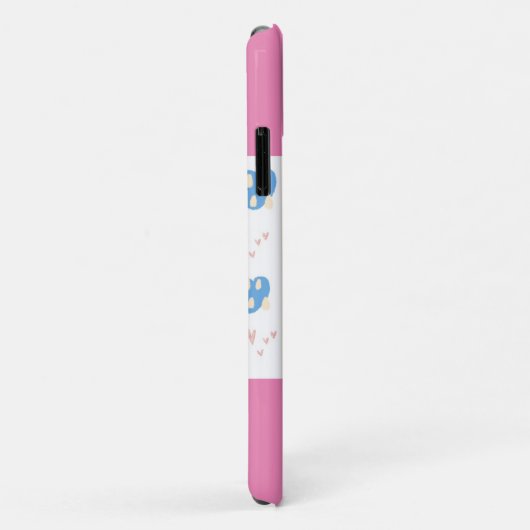 Coques Case-Mate iPhone D initiale (Dos/Droite)