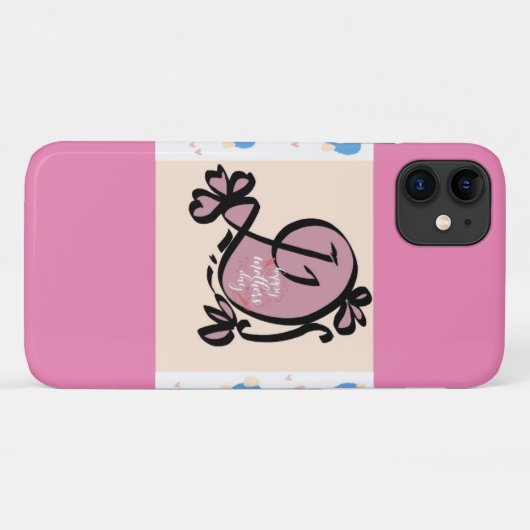 Coques Case-Mate iPhone D initiale (Dos (Horizontal))