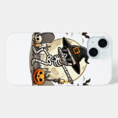 Coques Case-Mate iPhone Dabbing Halloween garçons Skeleton Zombie effroi (Verso (horizontal))